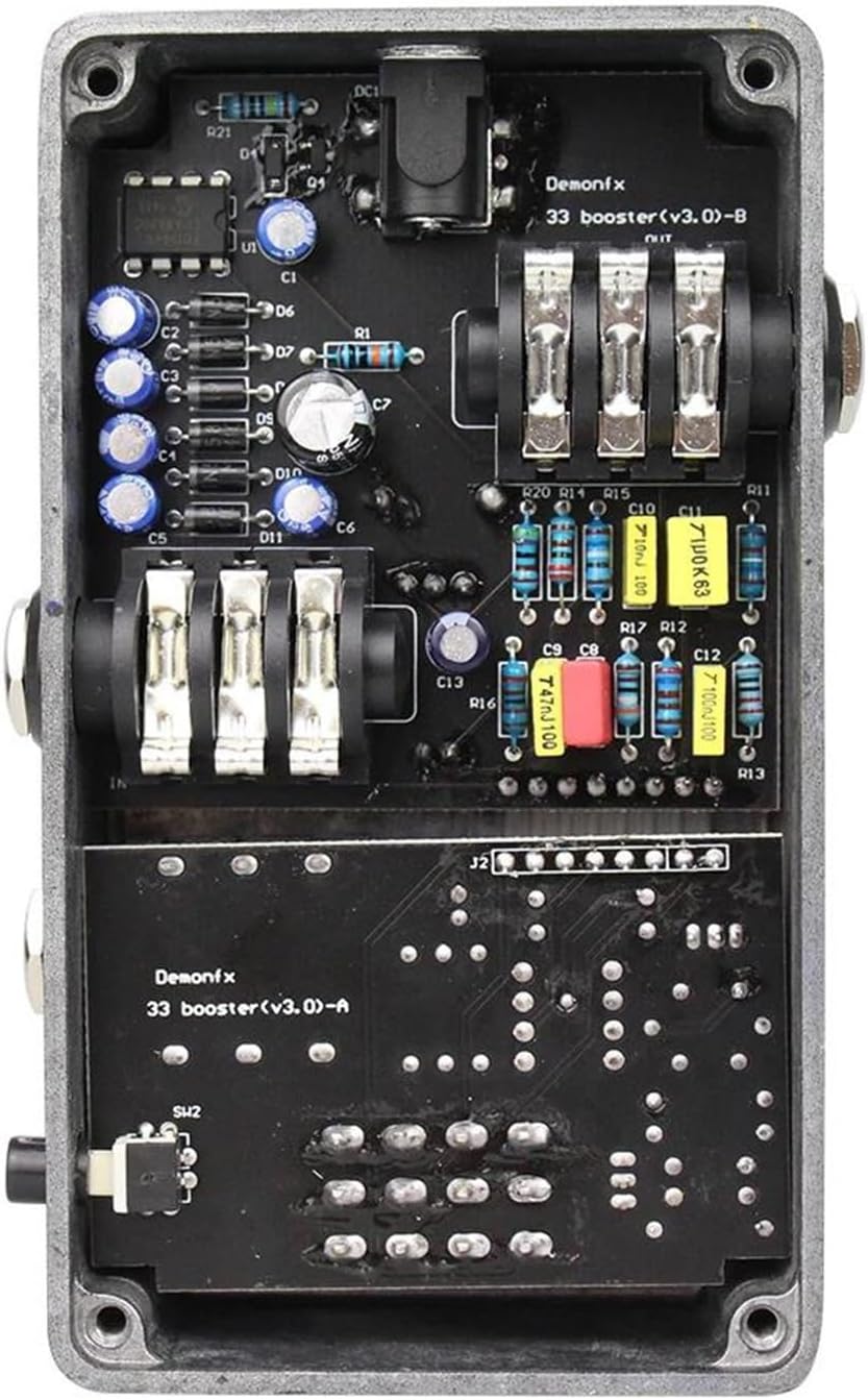 Professional Guitar Effects Pedals Guitar Effect Pedal Clean Gain Amplifier Channel Switching