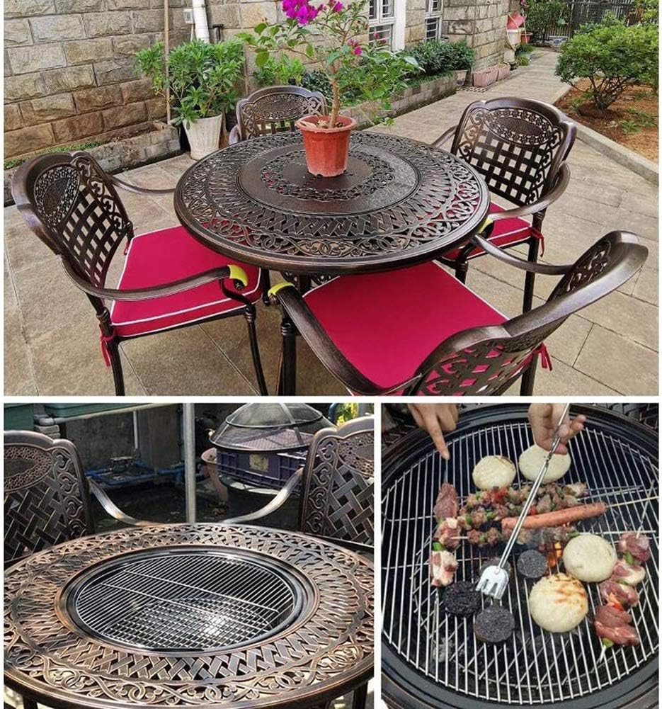 Outdoor Fire Pits, Multi-Functional BBQ Desk - Grilling & BBQ Utensils