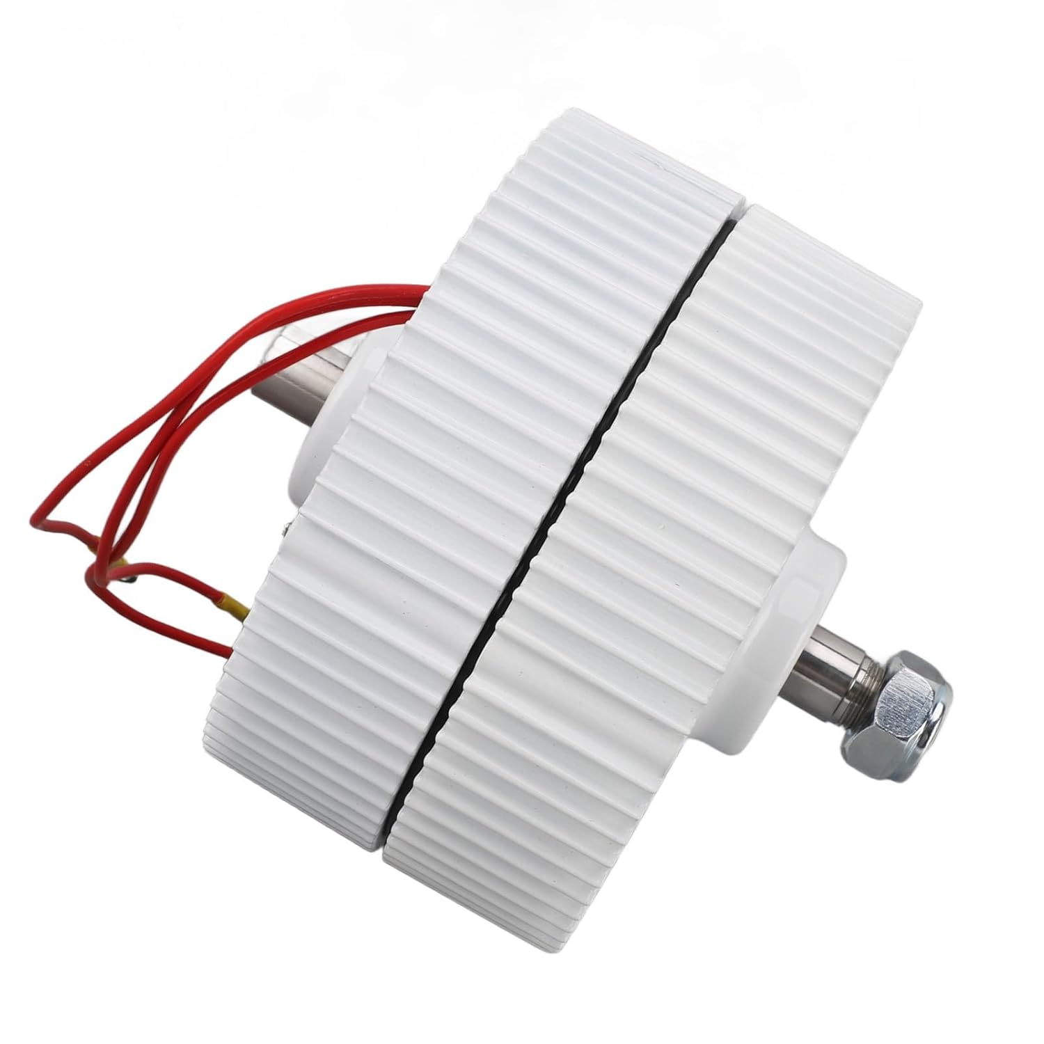 48V Double Shaft Generator 3 Phase Permanent Magnet Synchronous AC Electric Motor for Wind Turbines (400W)