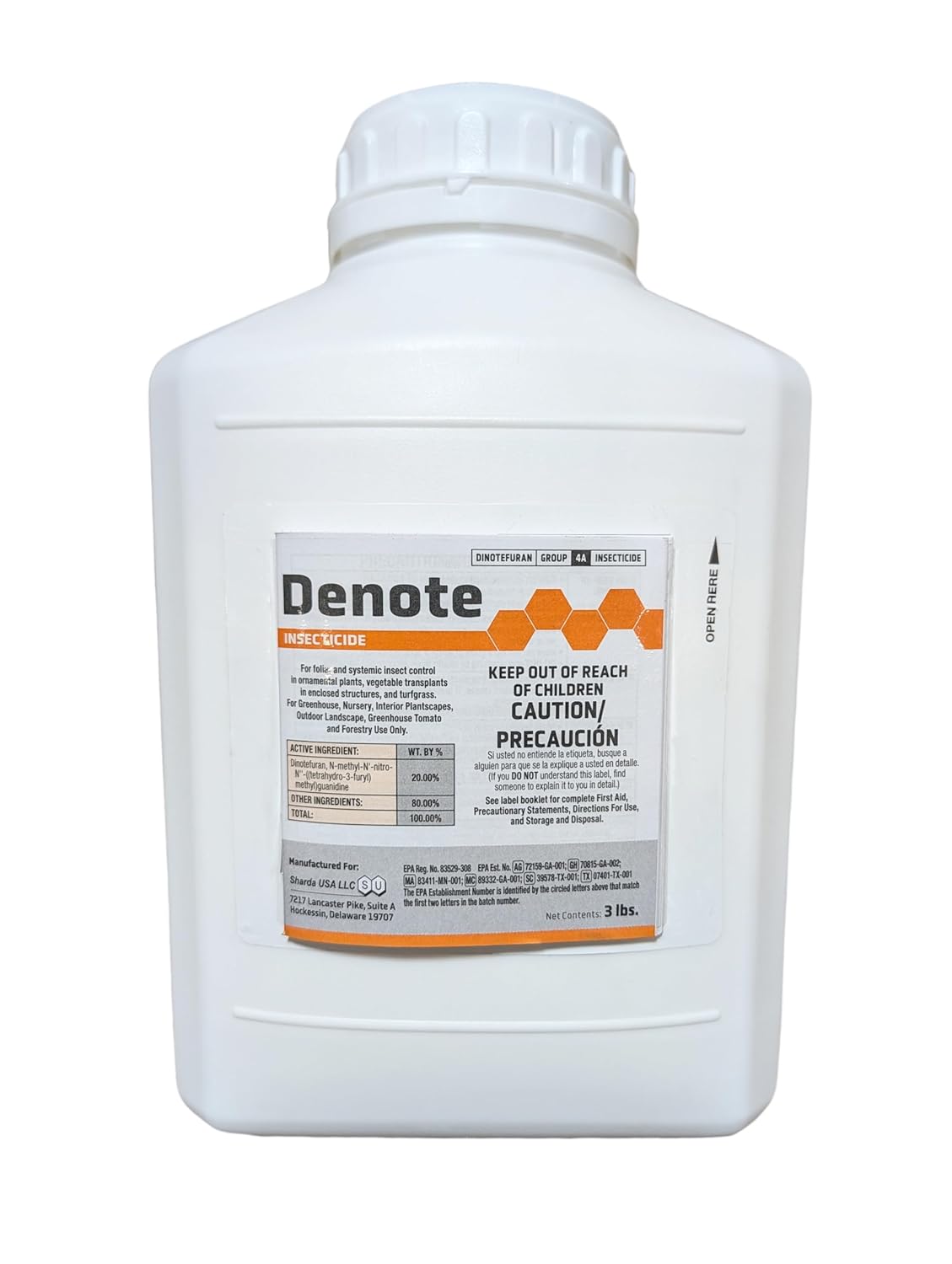 Denote Dinotefuron Insecticide 3 lb (Compare to Safari Insecticide)
