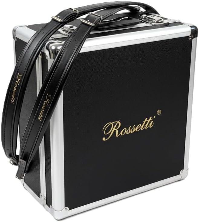 Rossetti 3412 34 Button 12 Bass 3 Switch Accordion in Black GCF