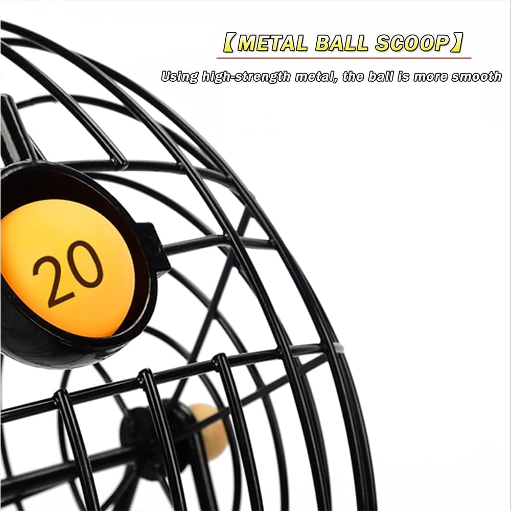 Manual Lottery Machine Bingo Game Set, for Entertainment Venues, Shopping Supermarkets and Malls