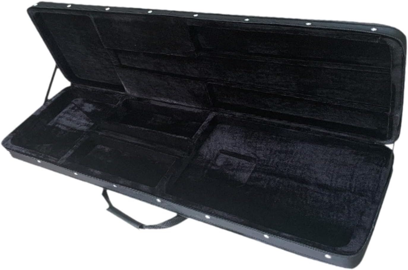 Bass Guitar Case Electric Guitar Case Lightweight Portable Thick Padding Handheld Professional Carrying Case Foam Case