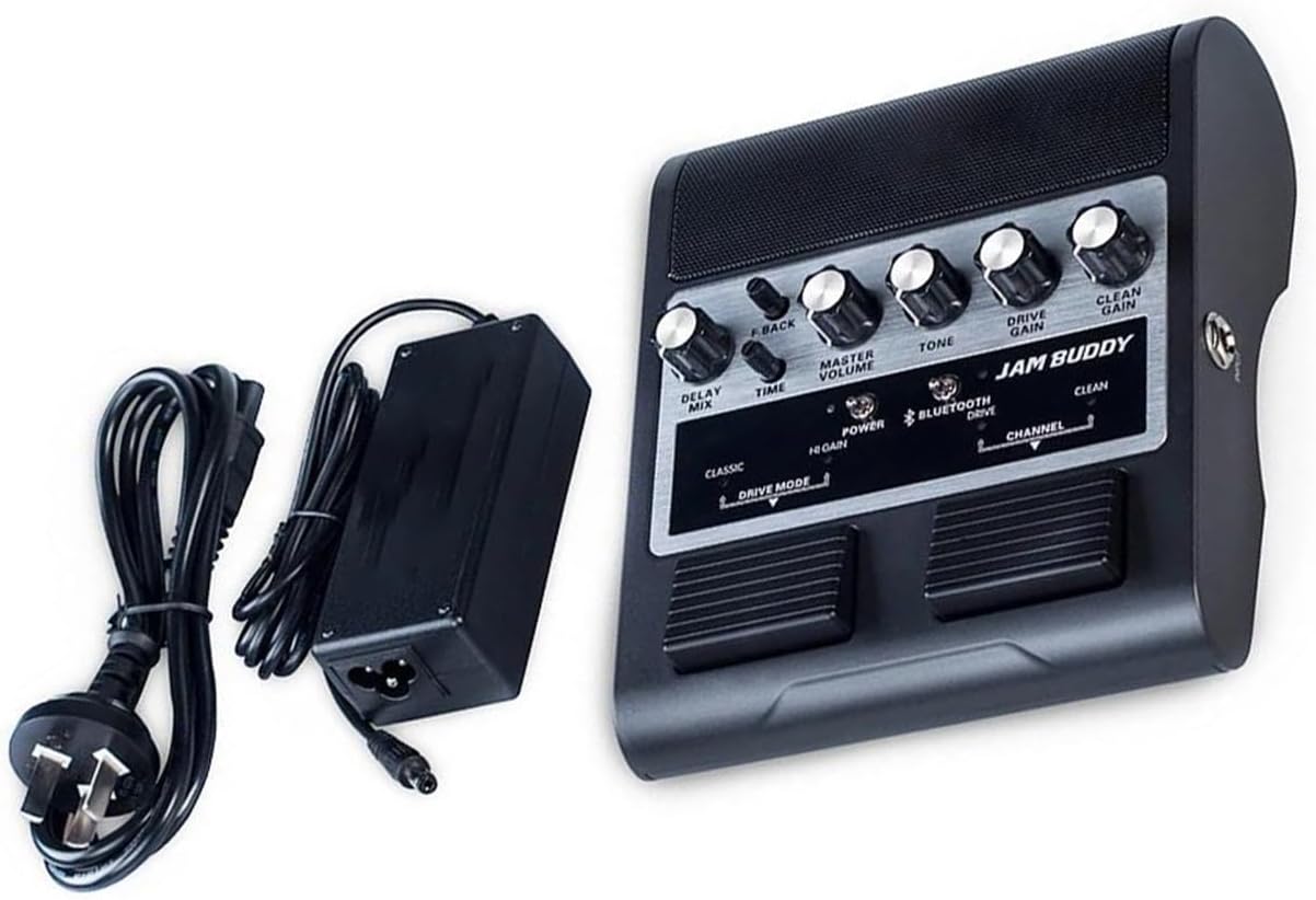 Professional Guitar Effects Pedals Portable Guitar Amp And Effects Pedal With Foot Pedal(Black)