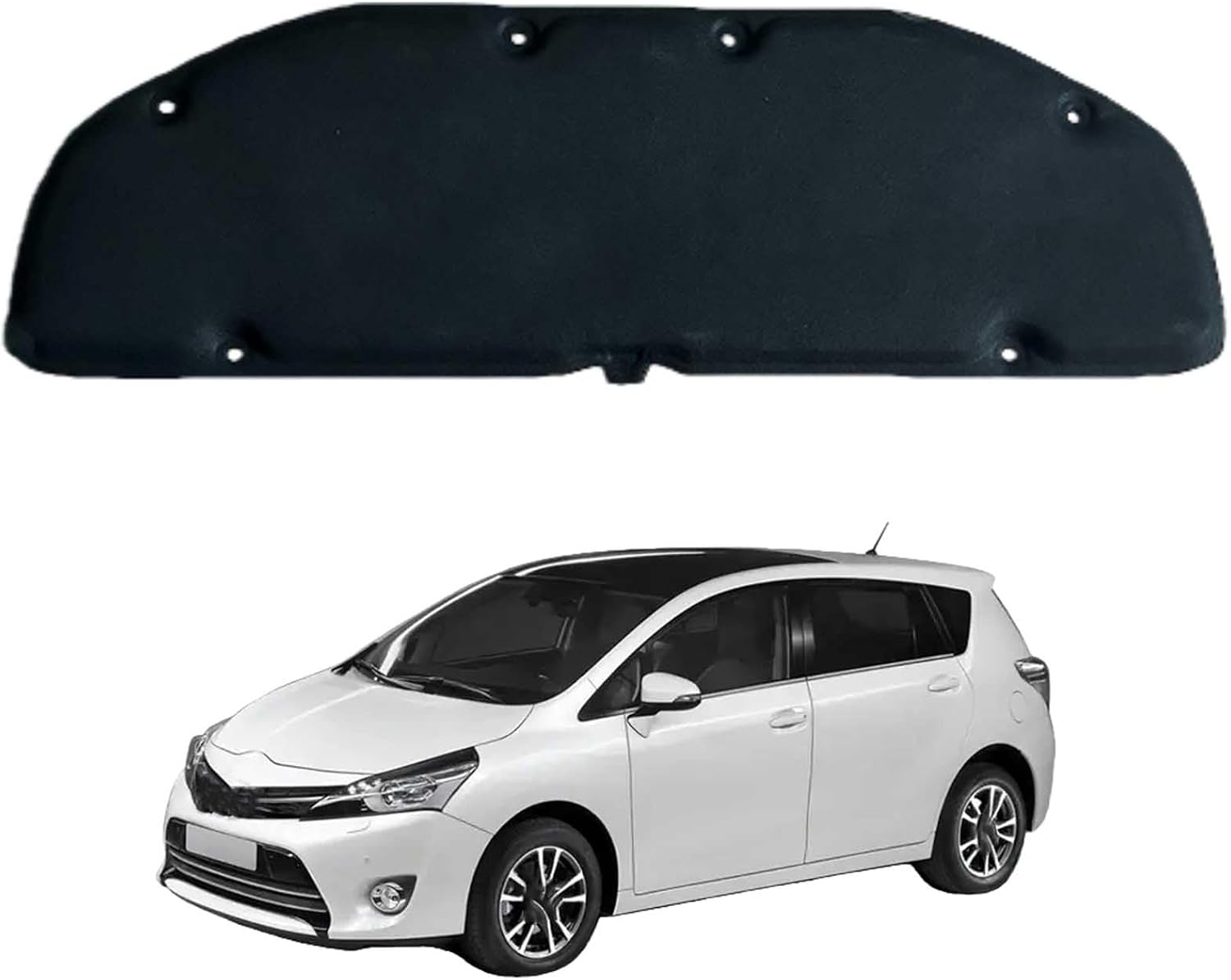 Car Front Hood Engine Sound Pad for Toyota Verso AR20 2009-2018 OE:533410F020, Heat Insulation Cotton Mat Cover Soundproof Car Accessories