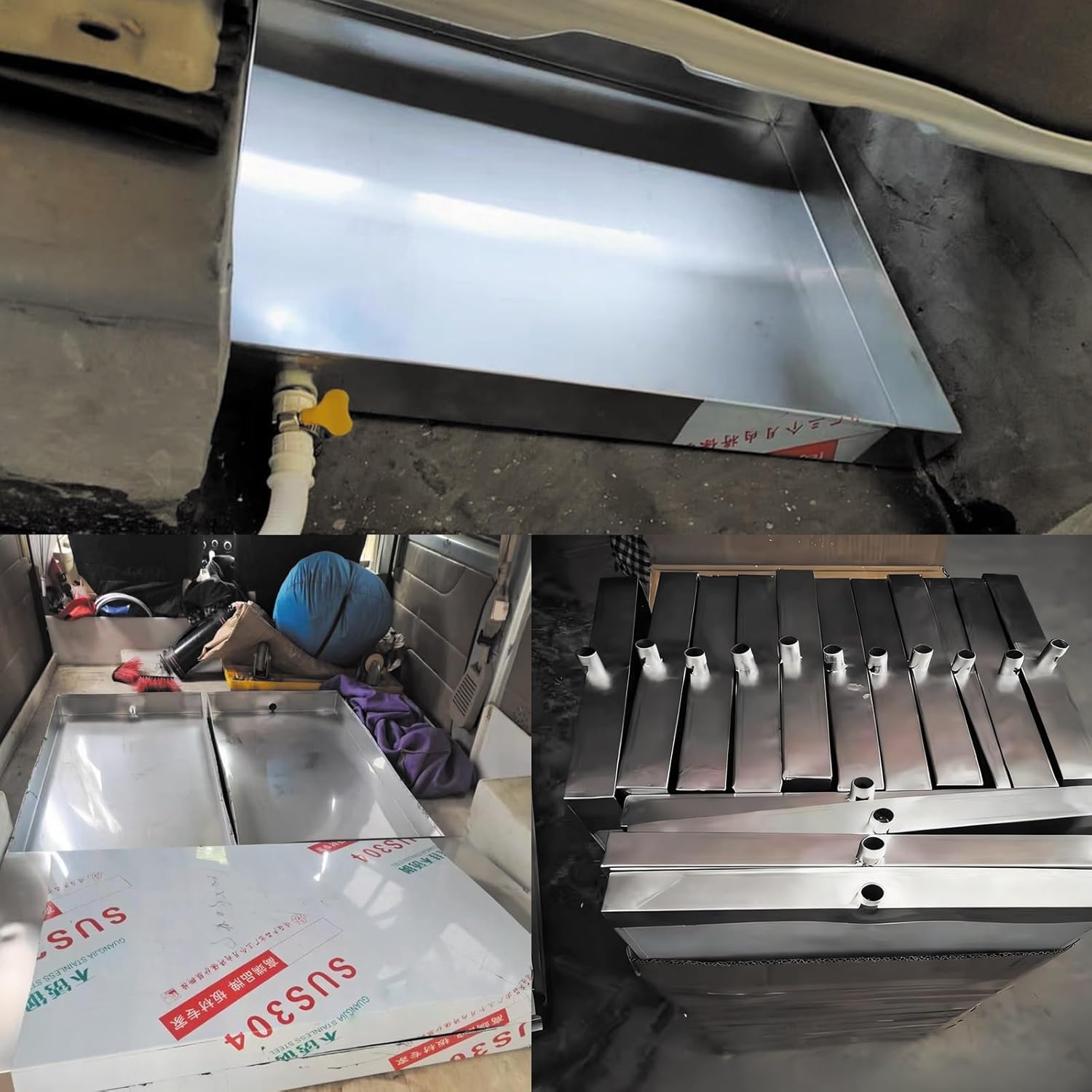 Air Conditioner Tray Drip pan With Hose Suitable for Drainage Solutions in air Conditioning Industrial Equipment and Distribution Stations Bestselling Product(60x120cm (24x47in))