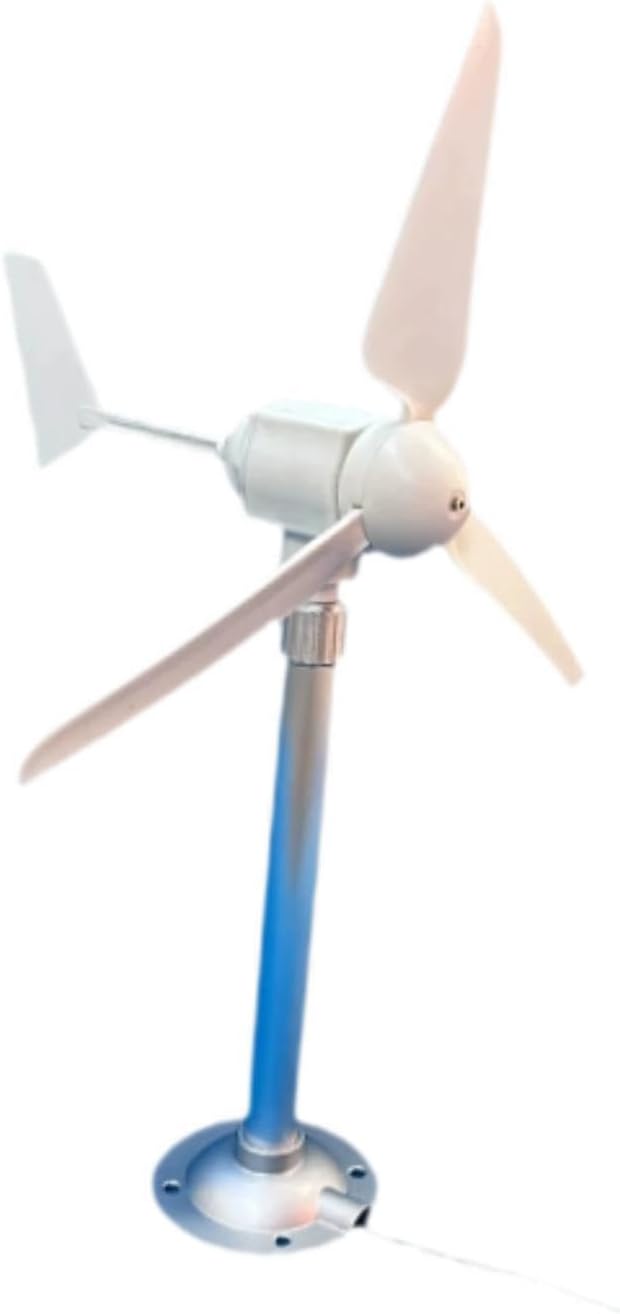 Three Wind Turbine Model Miniature Horizontal DIY Compact Professional Portable Automatic Steering Small Wind Turbine