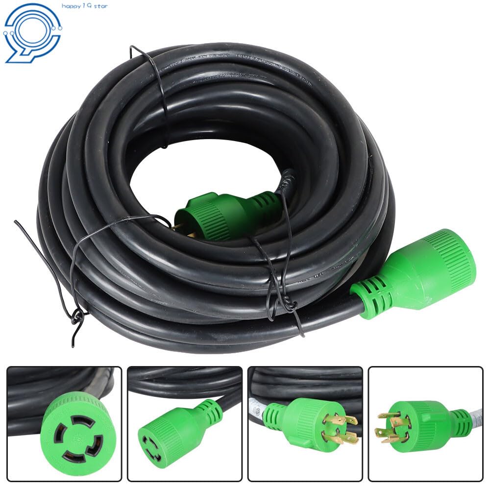 Replacement Parts for 75 FT 30 Amp Power Cords NEMA L14-30 4 Prong Locking Generator Extension Cord Mod-H9S-19251