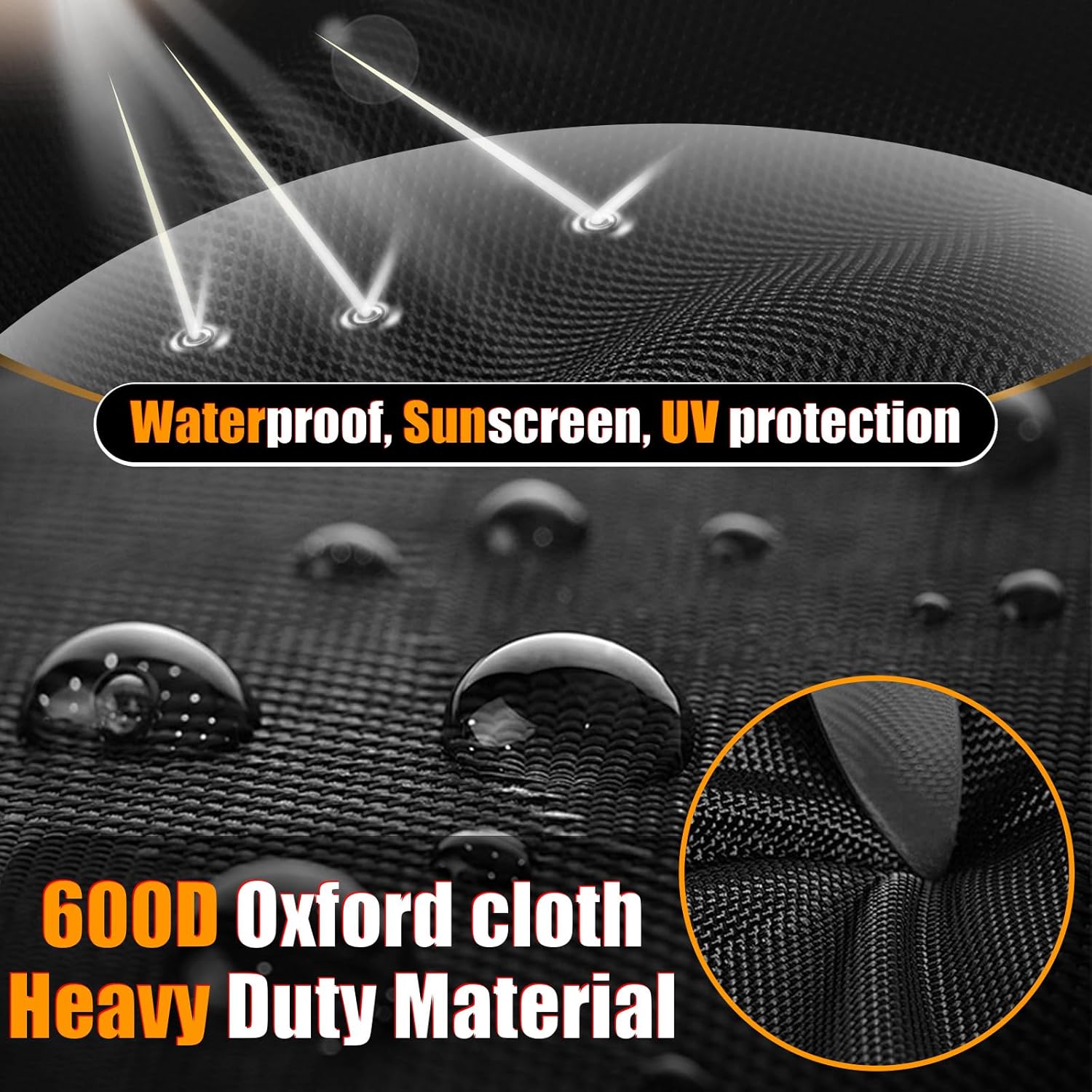 Generator Covers Fits for Generac 22kW Home Standby Generator, 600D Oxford Cloth Waterproof, Dustproof, and UV Resistant Home Generators Cover