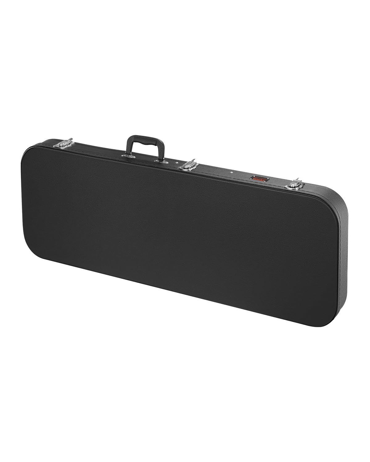 VEVOR Electric Guitar Hard Case, 43.11 in Rectangular Guitar Hard Case, With Lock Latch Keys Handle, PVC Padding Soft Lining Water-Resistant Hard Shell Guitar Cases, for 39 in Electric Guitars, Black