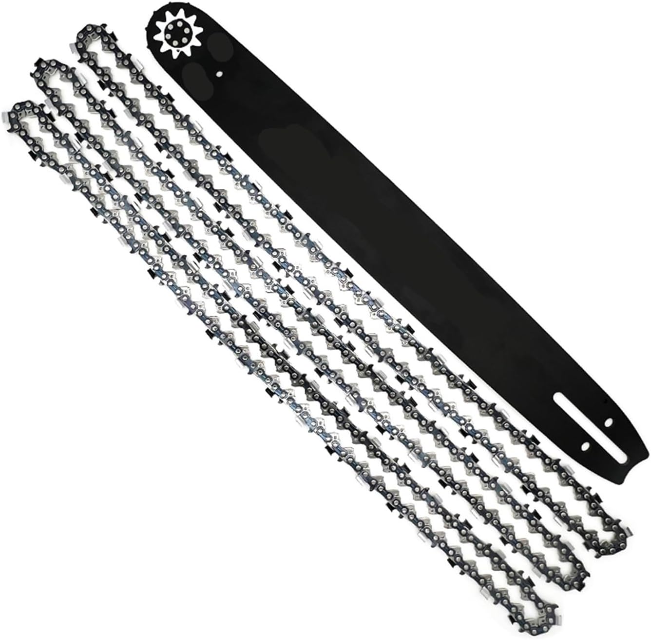 Garden Tool Parts Accessories Guide Bar with Chainsaw Blade 20'' 3/8