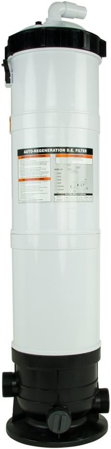 Rx Clear DE Element Filter Tank 100 Sq. Ft. | Includes DE Element Cartridge | Easy to Clean