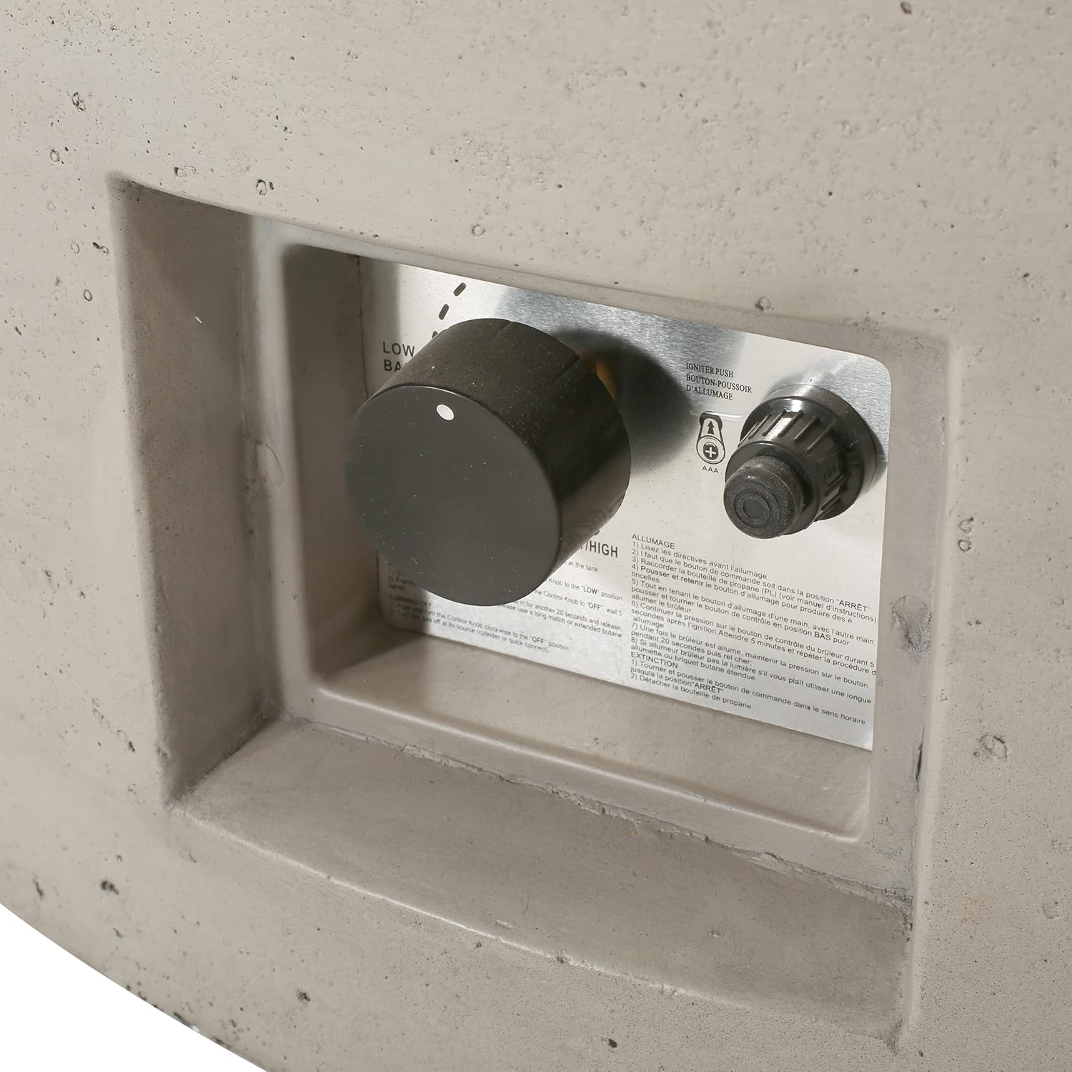 Outdoor Round Fire Pit, 40