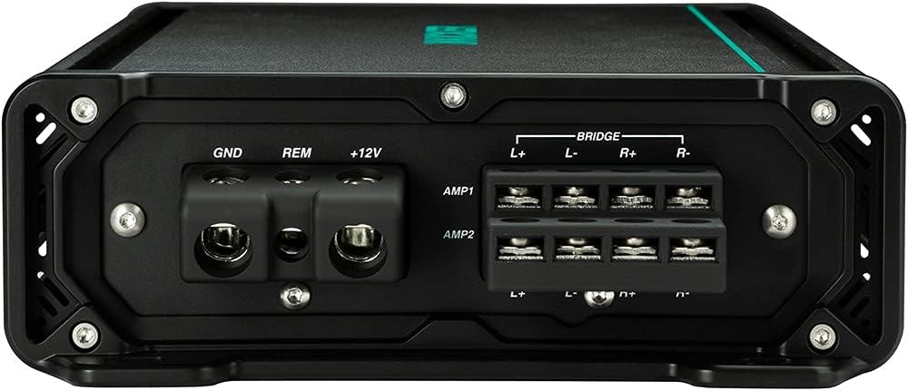 KICKER Amp and Wiring Kit Package of 2 Items 600W 4-Channel KMA Series Marine Amplifier with 8AWG Power Wiring Kit - Boat Kit - 48KMA600.4 Amplifier & 47KMPK8 Wiring Kit