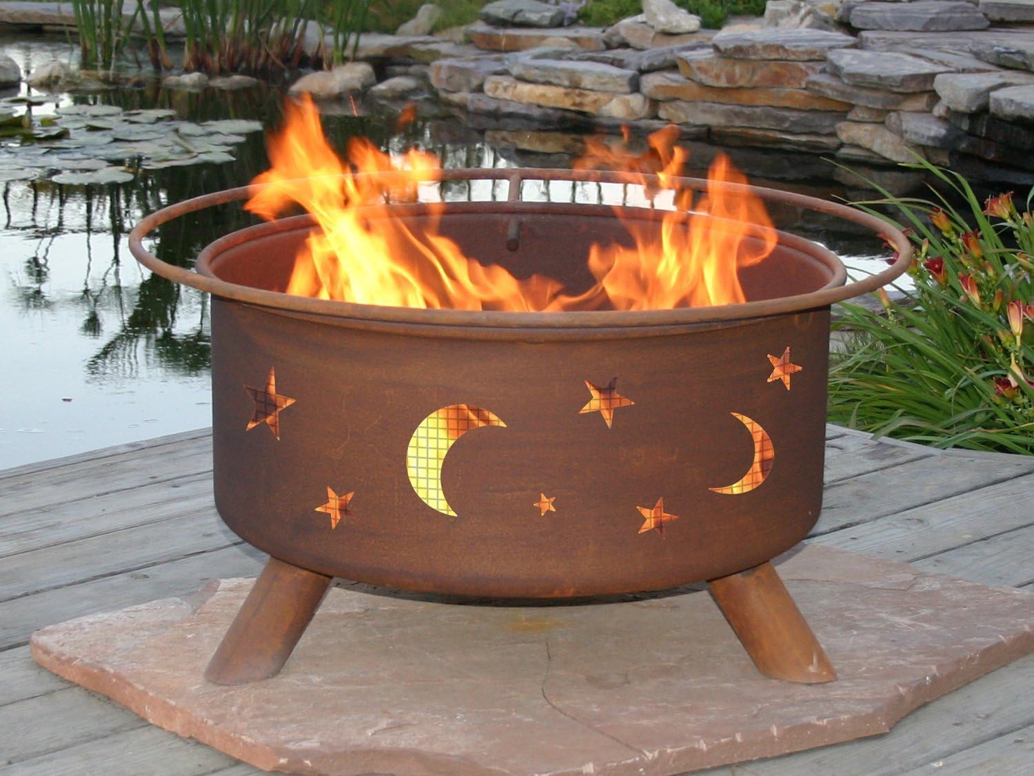 Patina Products F100, 30 Inch Evening Sky Fire Pit F100