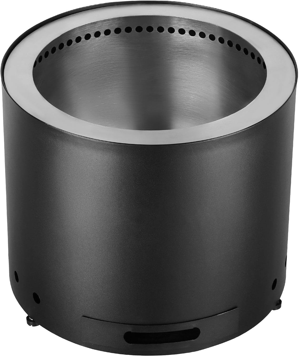 Smokeless Fire Pit Stove Bonfire 15 in Dia Wood Burning Stainless Steel