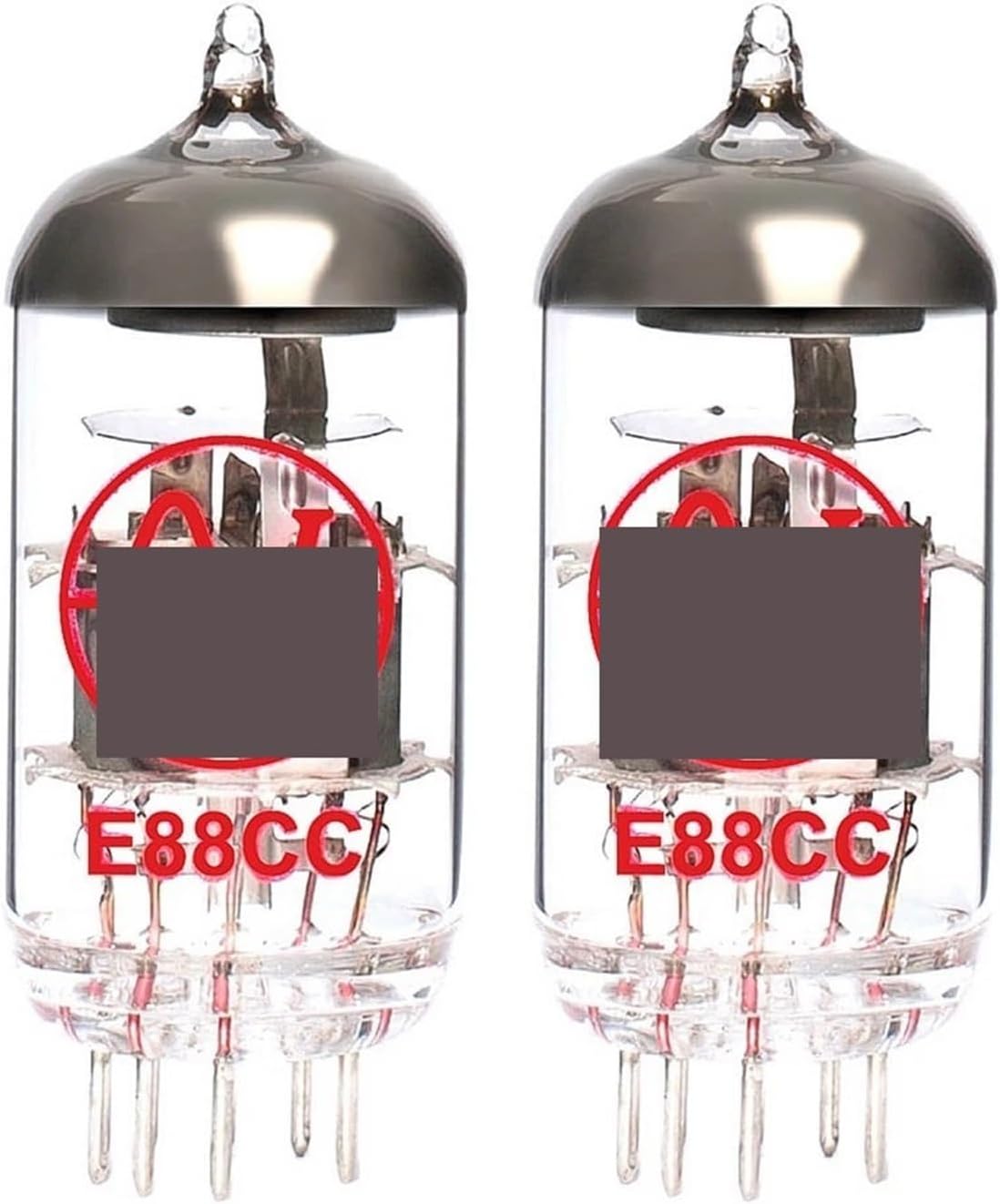 2 Pcs Gain Pair 6922 / E88CC / ​​6DJ8 / ECC88 Vacuum Tubes