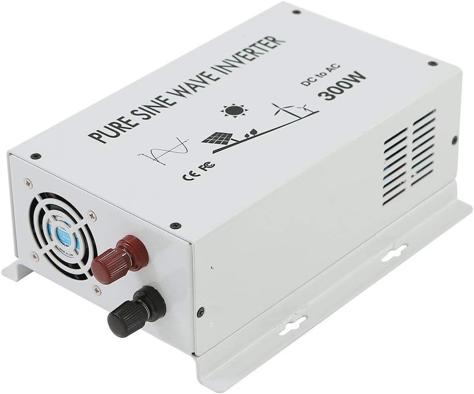 WZRELB 300W 12V Pure Sine Wave Solar Power Inverter DC AC Converter