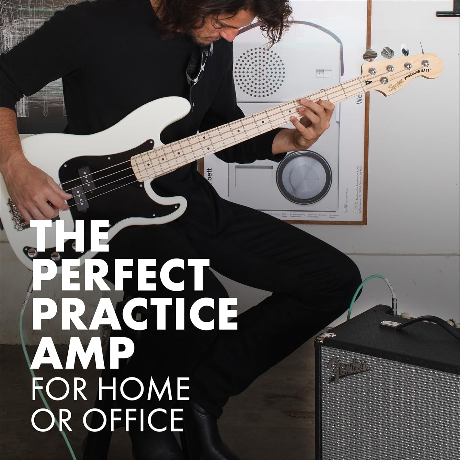 Fender Rumble 40 V3 Bass Amp for Bass Guitar, 40 Watts, with 2-Year Warranty Speaker, with Overdrive Circuit and Mid-Scoop Contour Switch