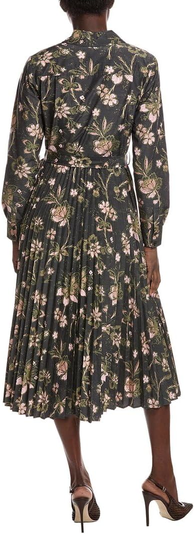 Derek Lam 10 Crosby Womens Kenza Pleated Midi Dress