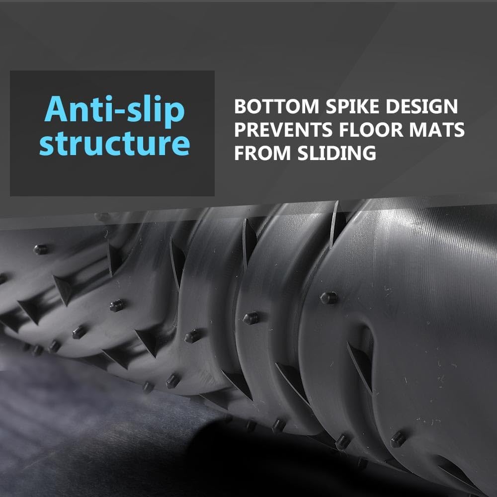 Floor Mats Fit Kia Telluride 2020-2025, Only Fit with 2nd Row Bucket Seat 4PCS Truck Mats TPE All Weather Protection Accessories