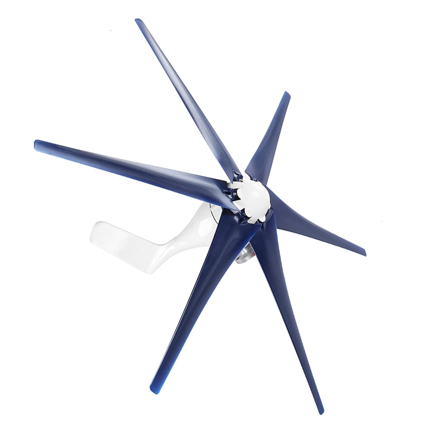 800W Small Windmill Turbines Generator, High Efficiency, 6 Blades, Easy Installation for Boats, Terraces, Cabins (12V)