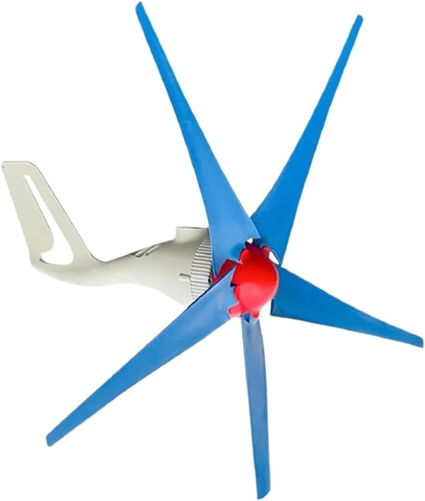 12V 24V with 5 Blades Wind Power Generator, 800W Wind Turbine Generator Kit for Marine, RV, Home, Windmill Generator(24 V)