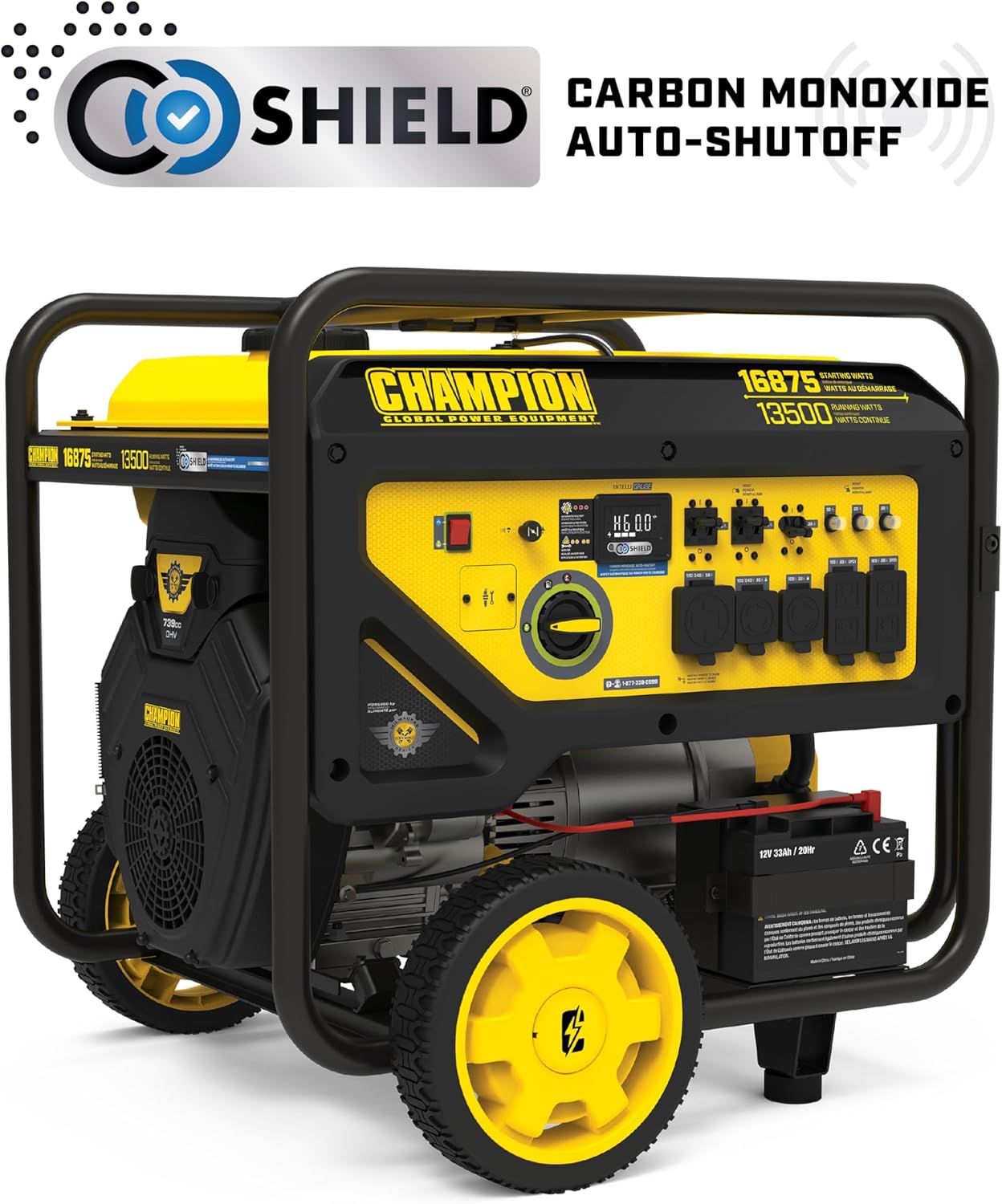 Champion Power Equipment 16,875-Watt Electric Start Home Backup Portable Generator with CO Shield®