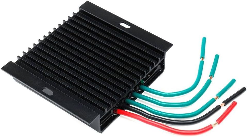 12000W MPPT Wind Turbine Charge Controller IP67 Waterproof 12V 24V Auto Match Wind Generator Controller Voltage Regulation Controller(Black)