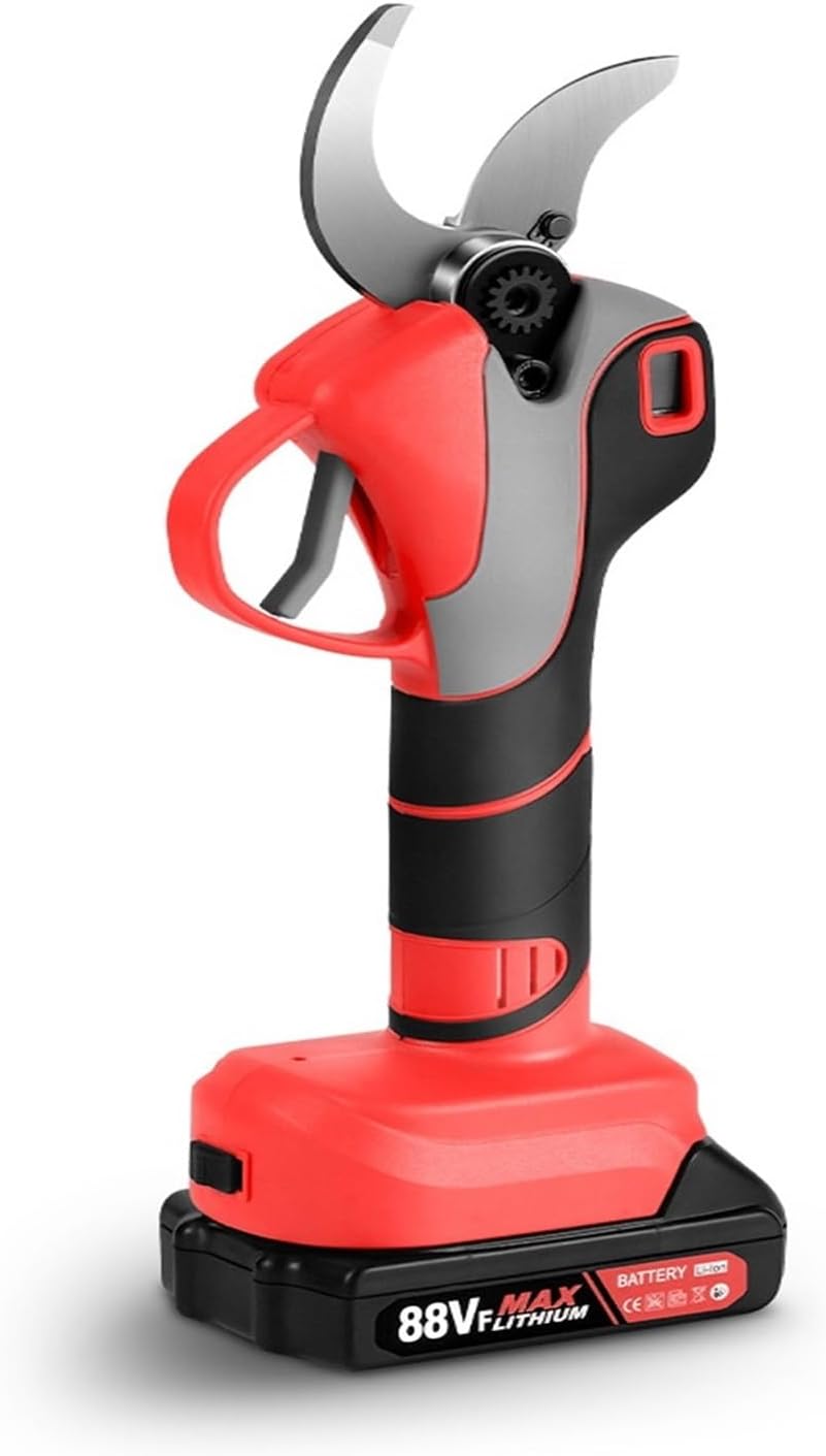 Electric Pruner 2 ars Brushless Electric Pruning Shear 50MM Recharable Cordless Tree Branch Pruner Garden Tool Quickly Cutting