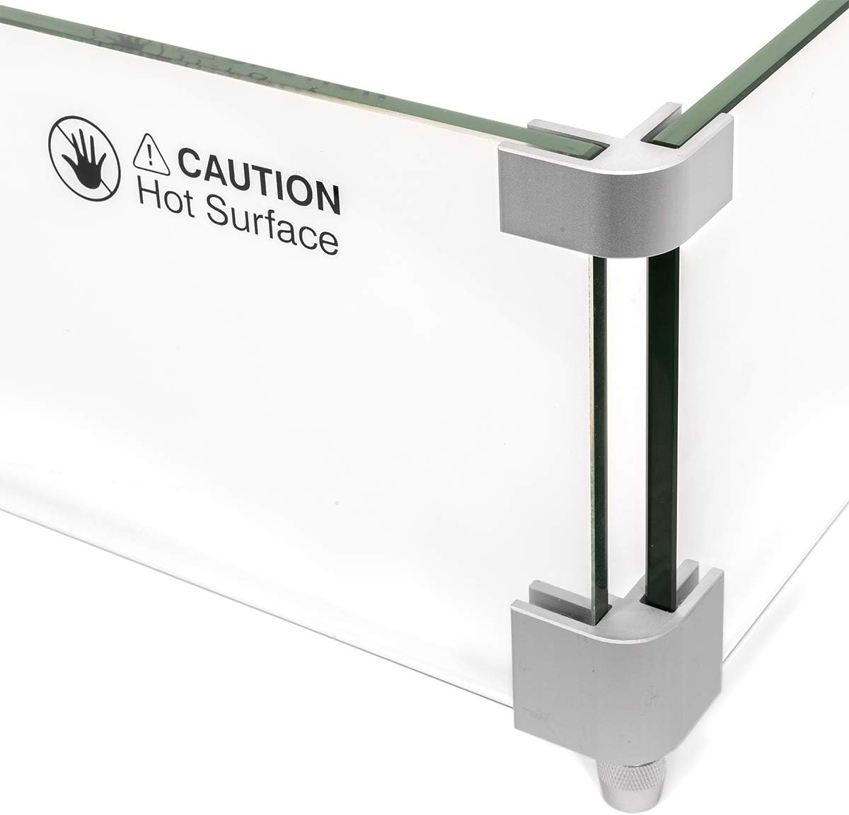 Barton Fire Pit Wind Guard Fire Pit Tempered Glass (18.5