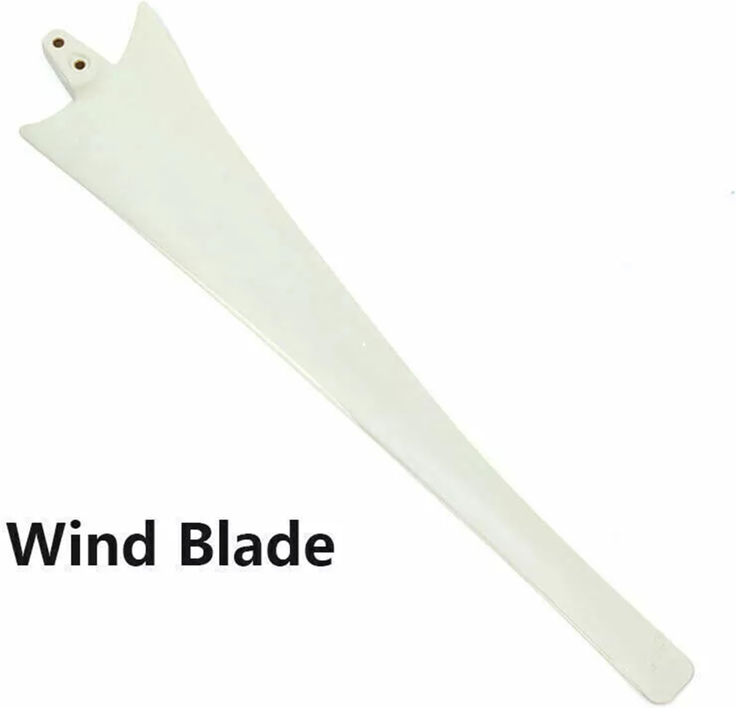 5 PCS Wind Turbine Blades Kit Hub Hood Screws - 530/550/580/600/630/650/750/800mm Horizontal Axis White Replacement Blades For Wind Generator(600mm)