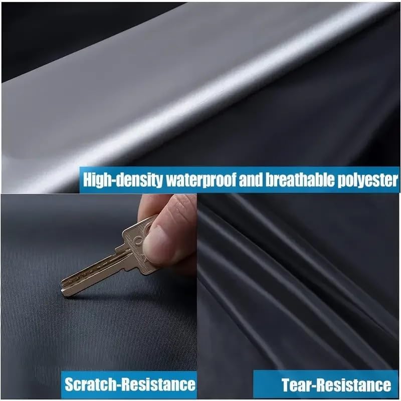 Pool Accessories Pool Cover 1pc Fire Pit Cover with Drawstring - Heat and Stain Resistant BBQ Grill Cover for Outdoor Protection