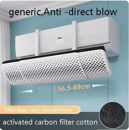 Large Hole Design Angle Adjustable Central Air Conditioning Wind Shield, Suitable for Most Air Conditioners, Anti Direct Blowing