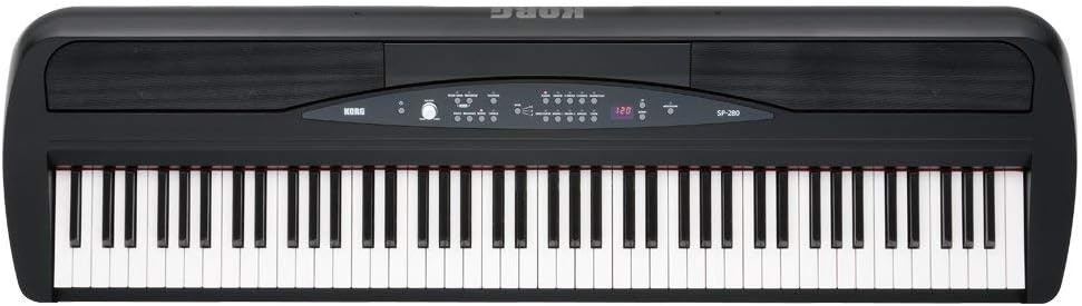 Korg SP280BK 88-Key Digital Piano with Speaker