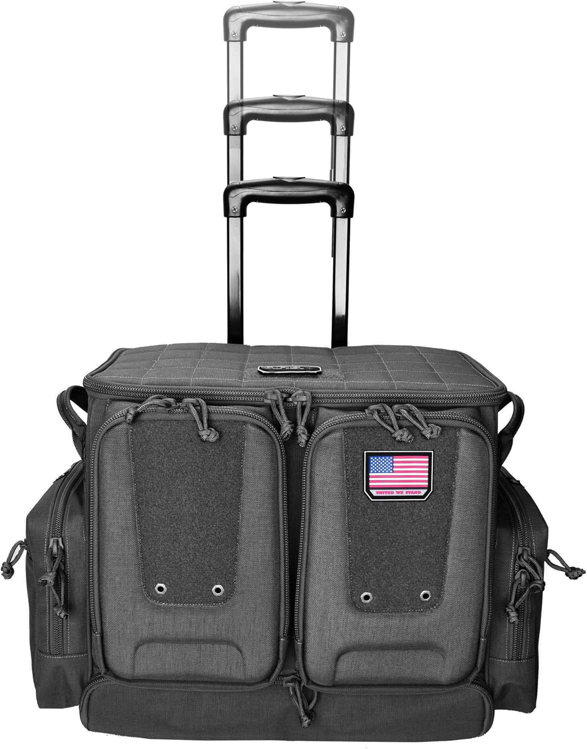 G. OUTDOORS PRODUCTS Tactical Rolling Range Bag | 10 Handguns Capacity | Durable Secure Pistols, Magazines & Shooting Accessories Storage