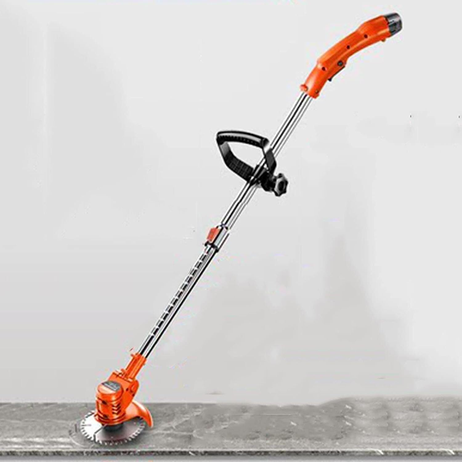 Cordless Grass Strimmer 24V Electric Lawn Mower Small Household Rechargeable New Lawn Mower with Multi-Function Portable Grass Court Weeder Tools 4 Outdoor