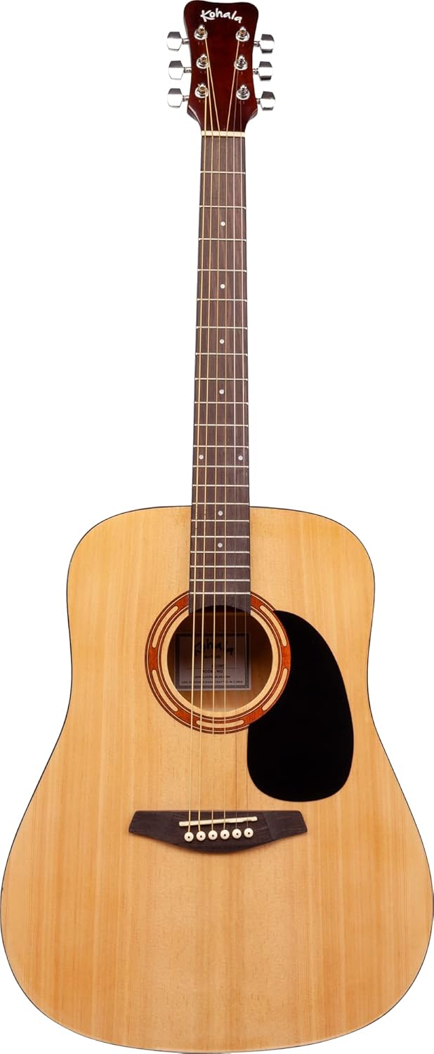 Kohala 6 String Acoustic Guitar, Right (KG100S)