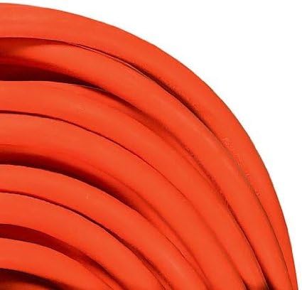 Woods 0820 12/3 Outdoor Multi-Outlet Extension Cord, 100-Foot, Orange
