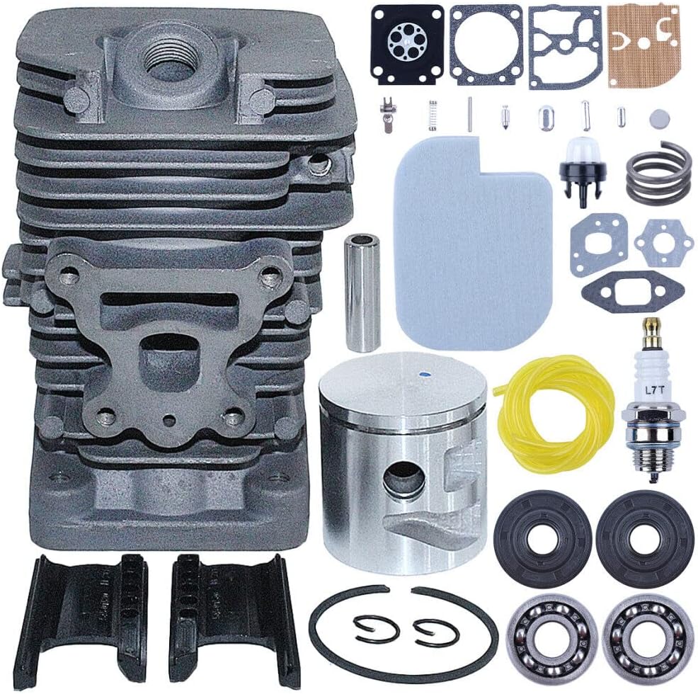 Replace Parts for Machine 41mm Cylinder Piston Oil Seal Kit for Poulan PP3816AV PP4218AV SM4218AV Chainsaw