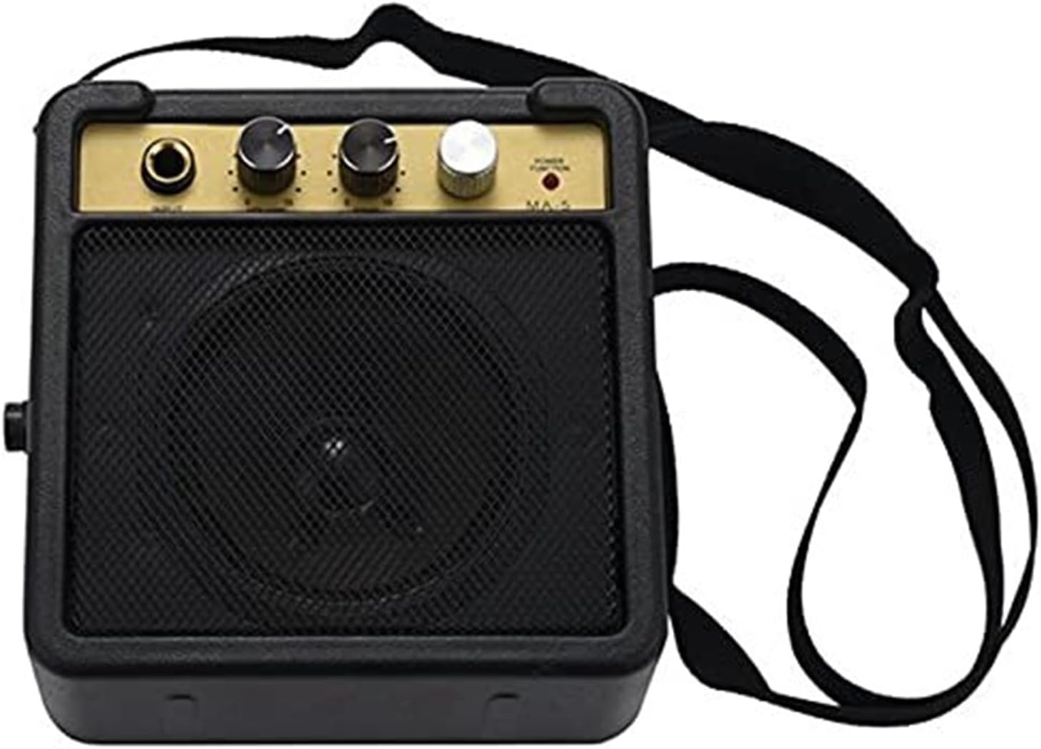 5W Mini Guitar Amplifier – Portable Practice Amp with Headphone Jack for Electric Guitar, Battery/AC Power (Quiet Practice)