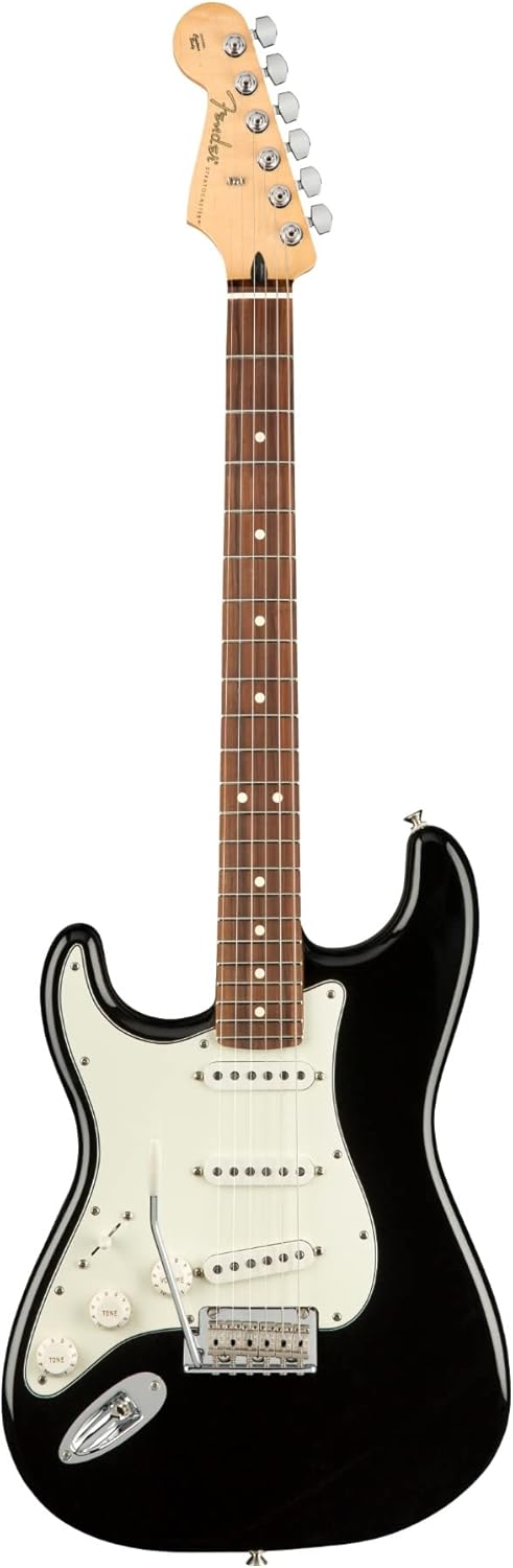 Fender Player Stratocaster Electric Guitar - Pau Ferro LH Fingerboard - Black (144513506)