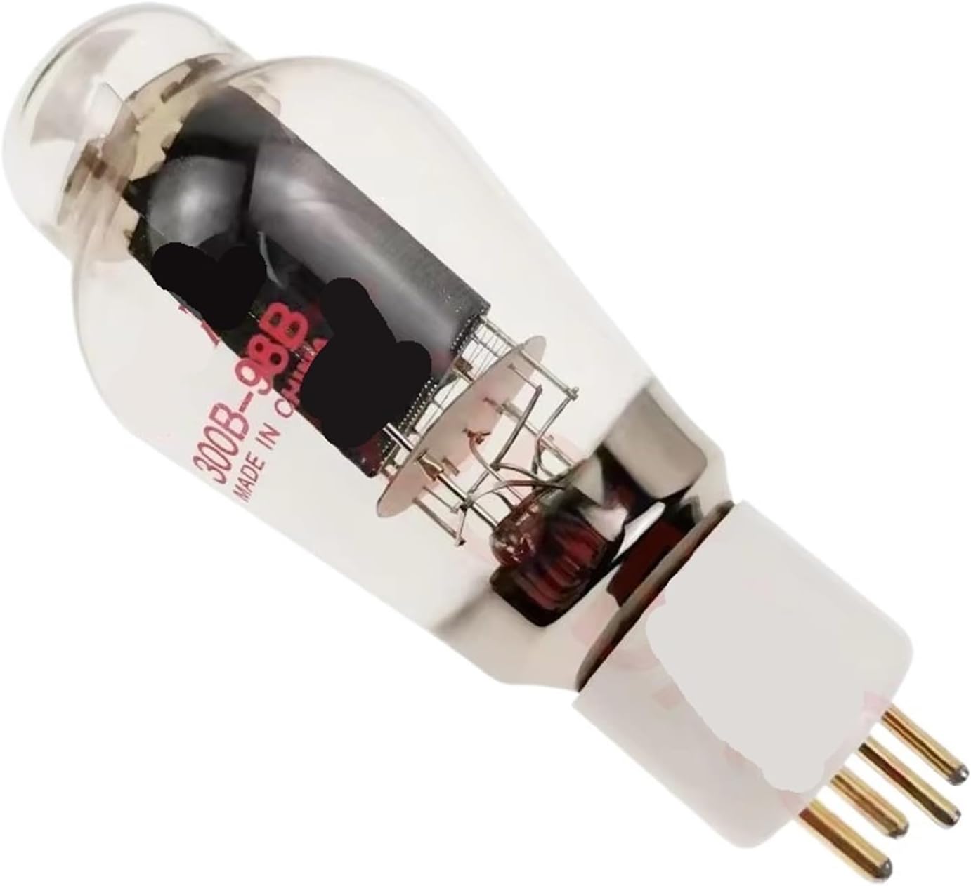 300B-98B Vacuum Tube Precision Matching Tube Replaces 300B-98/300B-T/WE300B/300B Tube Amplifier(4 Piece 300B98B)