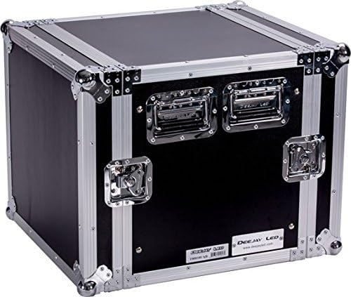 High-Performance Fly Drive 10u Rack DJ Amplifier Case with 18-Inch Body Depth. Top Quality, Accessible and Convenient Bottom Rubber Feet with Durable Bolts & Recessed T-Nuts TBH10UAD