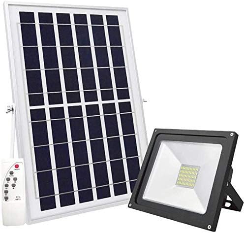 Spot Lighting Led floodlight IP66 Solar LED Flood Lights | with Solar Panels Outdoor Solar Lighting for Garage,Pool,Street, Billboard Security Lights