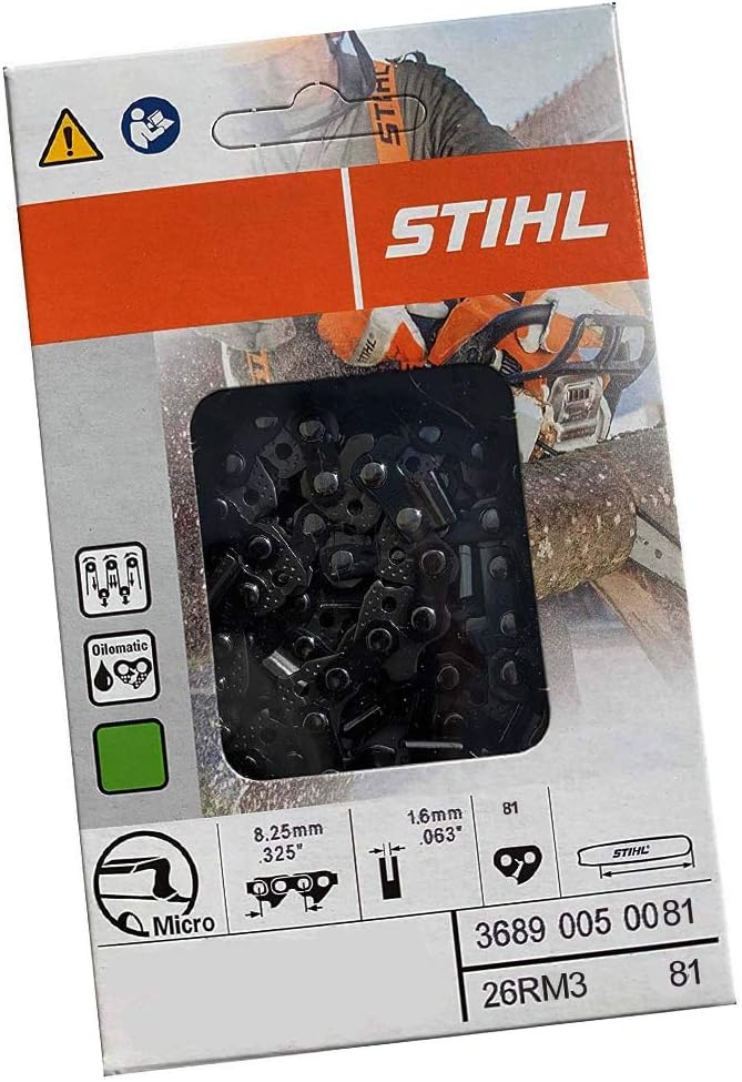 Oilomatic Rapid Micro 3 Saw Chain, 20 inch (Update Version)