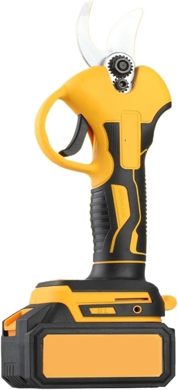 Electric Pruning Shears, Rechargeable Wireless Pruning Scissors, Fruit Tree Potted Pruning Electric Tool, brushless, 30mm,Gardening Tools