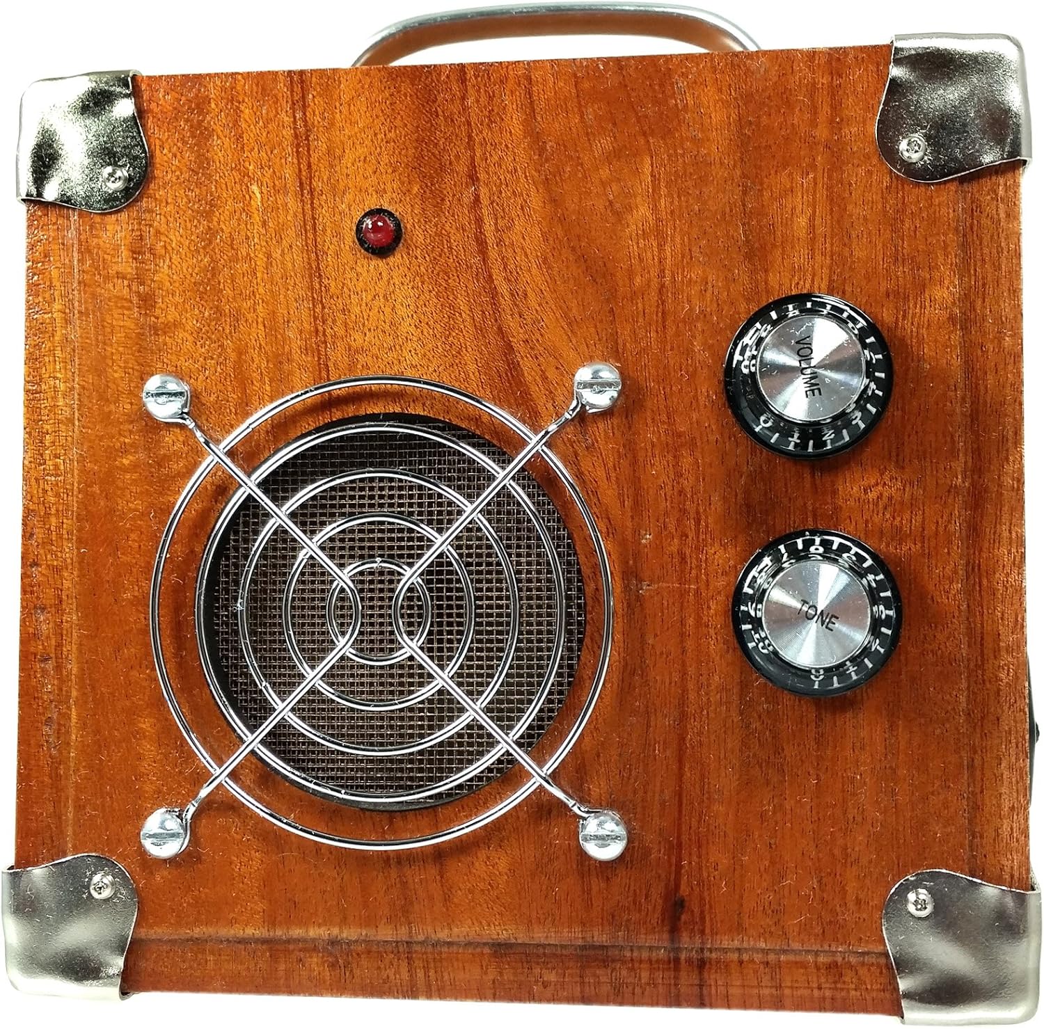 Beautiful 2.5-watt Solid Wood Cigar Box Guitar Amplifier (#5)