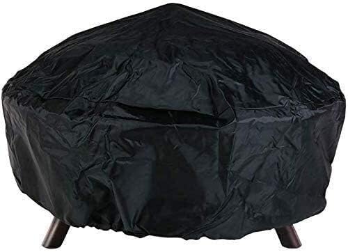 Fire Pits Outdoor Wood Burning Outdoor Fire Large Bonfire Wood Burning Patio Coal Grill Firepit for Outside Grill Charcoal Smokeless Grill with Spark Screen Poker with Cover BBQ Cooking for Outside Ca