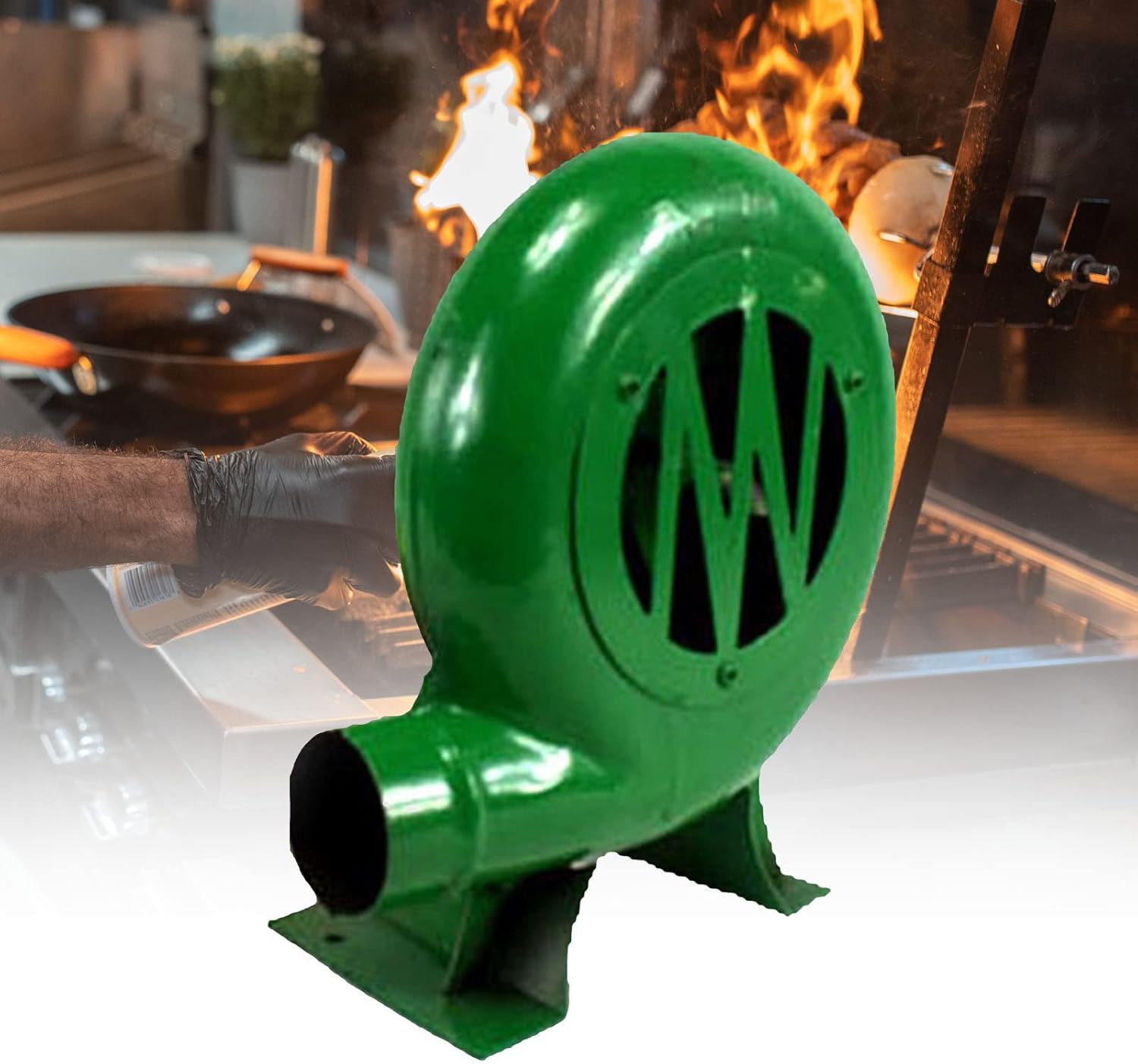 Outdoor Cooking BBQ Fan, Grill Fire Starter Flame Exciter, Fire Pit, Stove, BBQ, Outdoor Camping (80W/120W/150W/200W/250W/300W/350W)